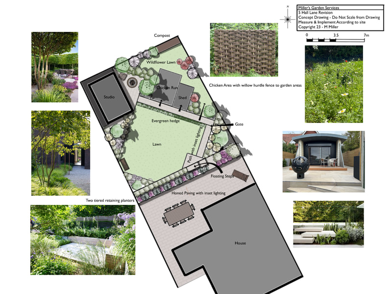Garden design with levels and retaining walls - millers garden services 